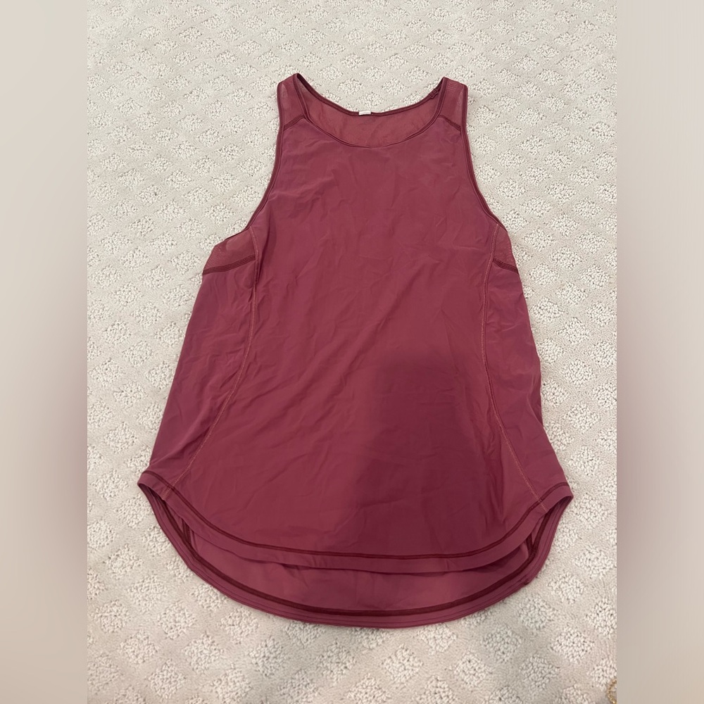Lululemon Tank Top with mesh detailing